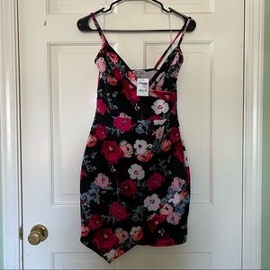 Havana Nights floral mini dress
